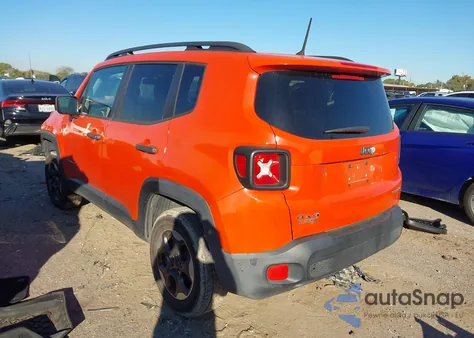 2017 Jeep Renegade Sport 4X4 из США, поврежденный, VIN ZACCJBAB0HPG21086